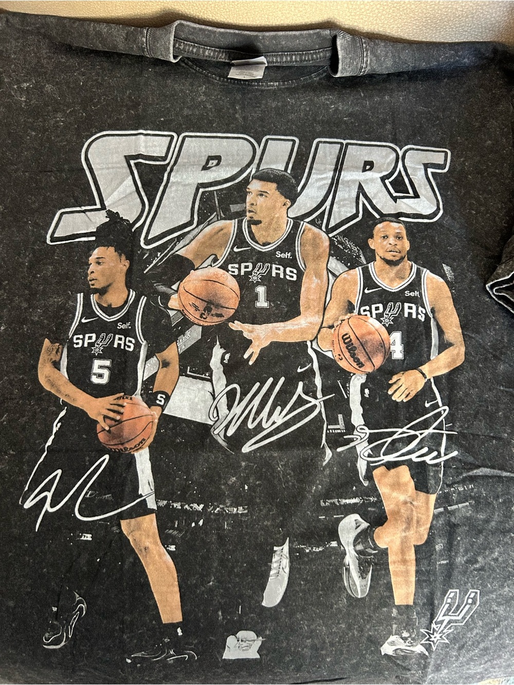 San Antonio Spurs Graphic - Western Conference Champions - Oversized